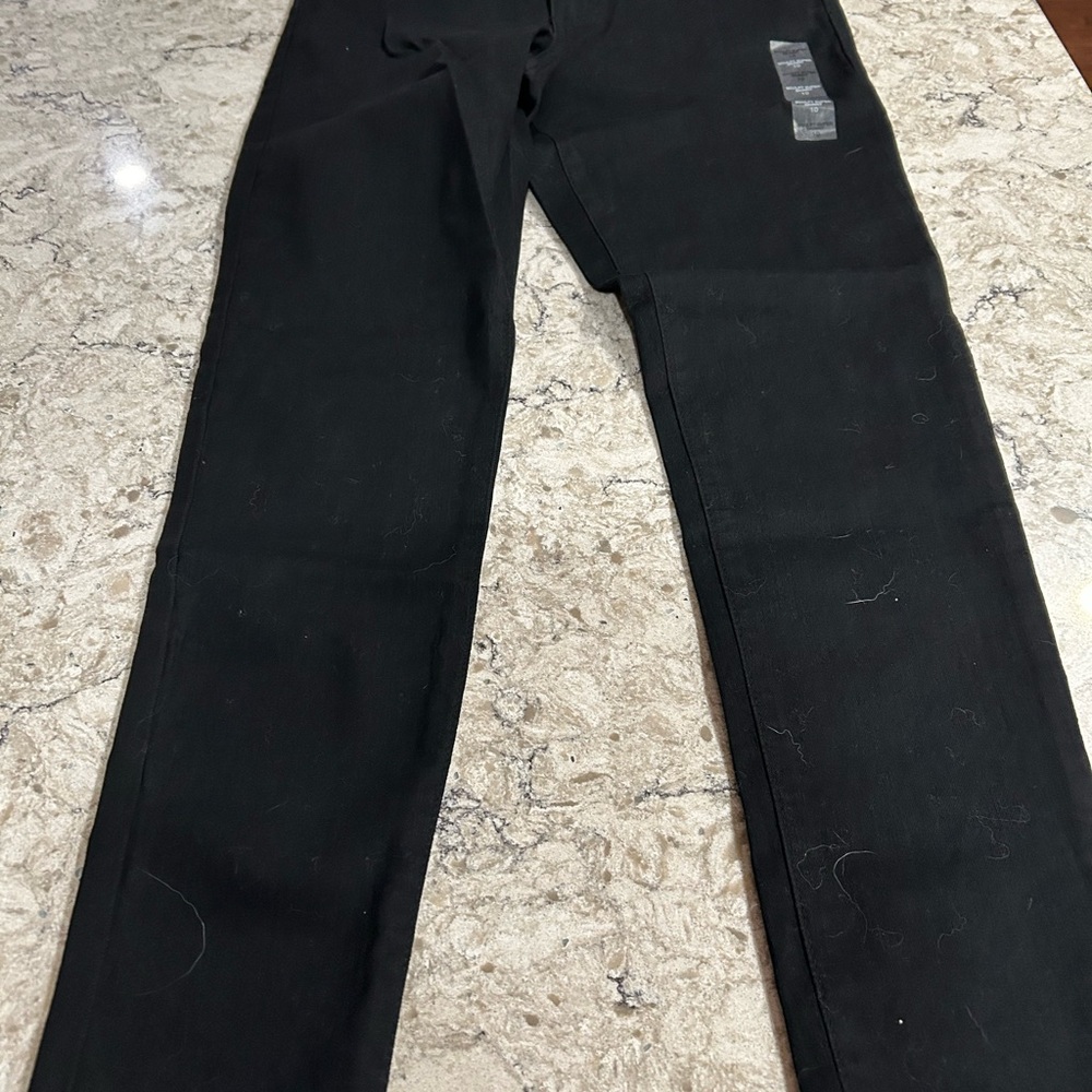 NEW🔥Jennifer Lopez Black Flawless Sculpt Denim Jeans size 10